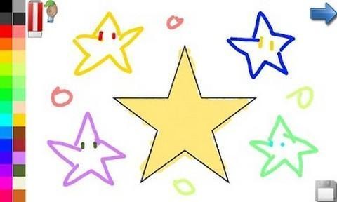 幼儿的形状着色