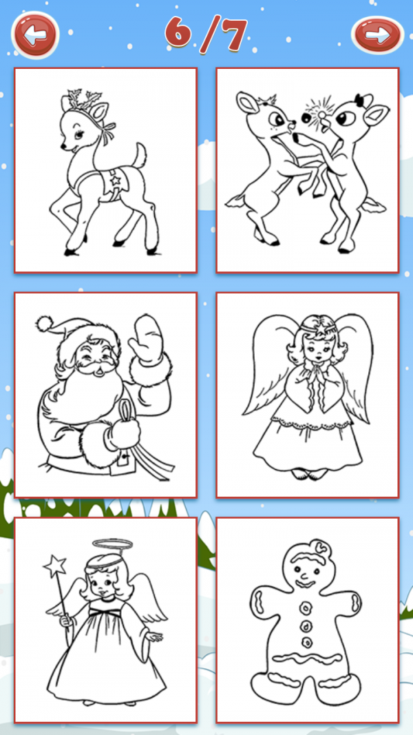 宝宝爱涂色圣诞节篇