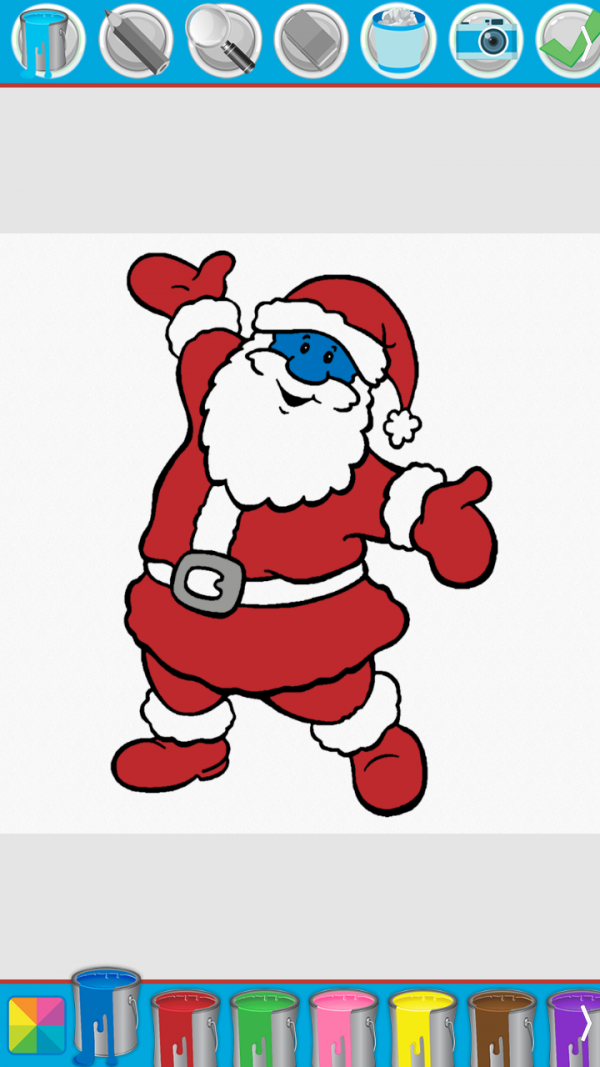 宝宝爱涂色圣诞节篇