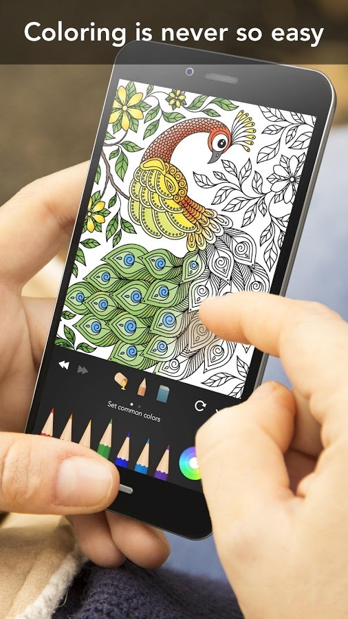 缤纷花园填色本 缤纷花园填色本