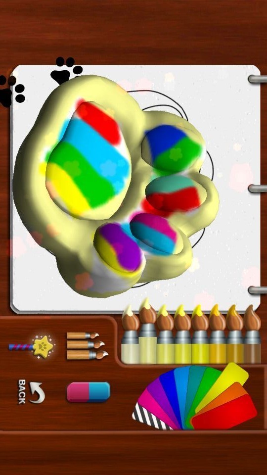 宝宝学习涂画猫 宝宝学习涂画猫