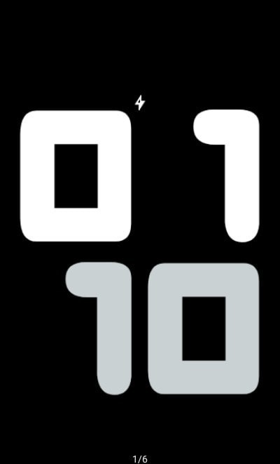 安卓双色数字表盘 安卓双色数字表盘