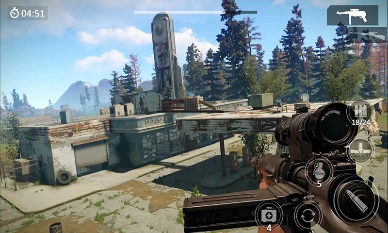 模拟山地射击游戏