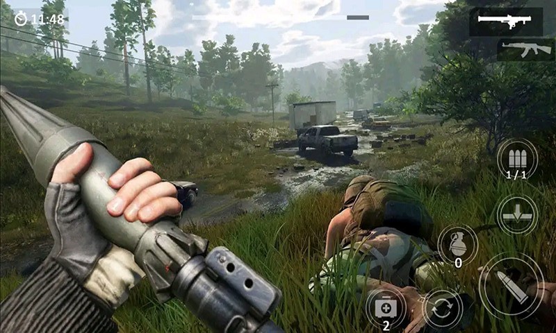 模拟山地射击游戏