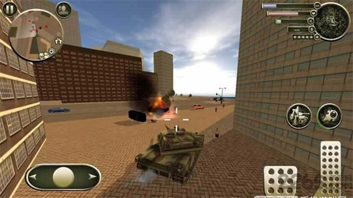 坦克变形机器人游戏