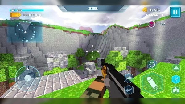 像素生存射击2游戏(the survival hunter games 2)