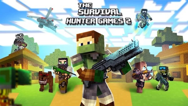 像素生存射击2游戏(the survival hunter games 2)