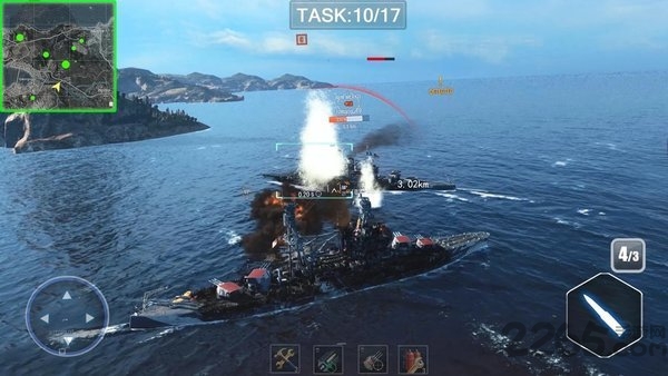 战舰猎杀巅峰海战世界无限金币版