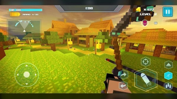 像素生存射击2游戏(the survival hunter games 2)