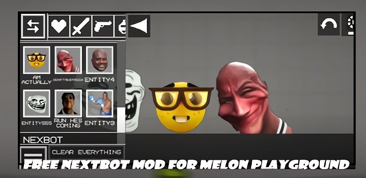 甜瓜游乐场nextbot模组游戏(nextbot mod for melon)