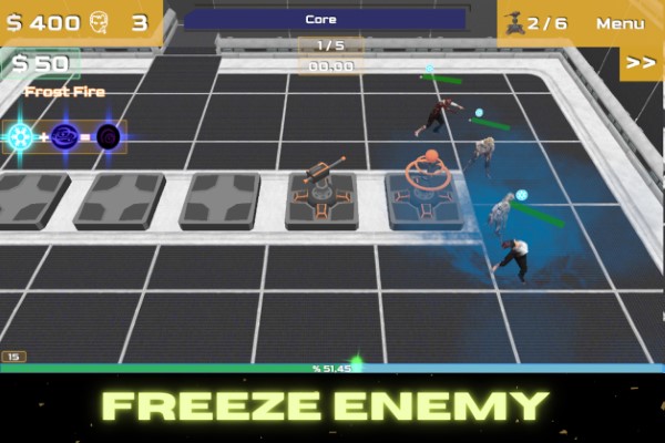 核心塔防御游戏