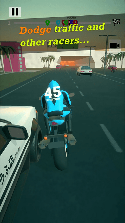 真实摩托车3d游戏(bikeracer)
