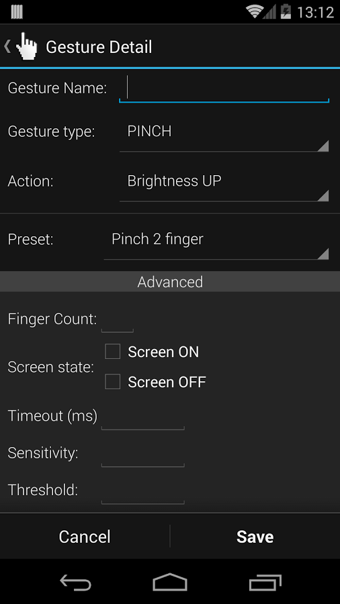 Touch Control(手势控制) Touch Control(手势控制)