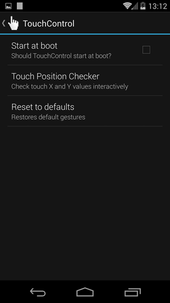 Touch Control(手势控制) Touch Control(手势控制)