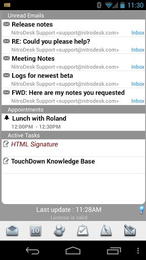 touchdown(exchange邮箱)