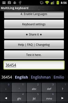 MultiLing Keyboard