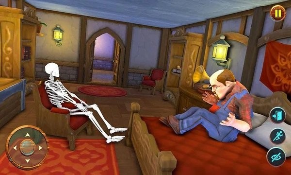 可怕的邻居3d万圣节版游戏