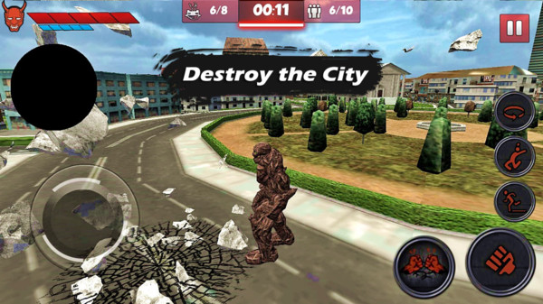 石头人粉碎城市手机版