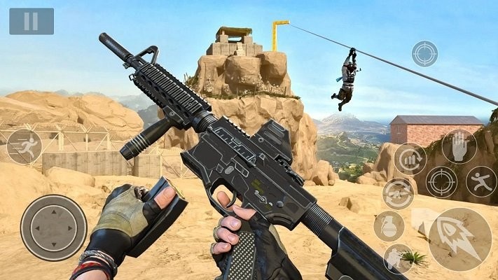 特种兵跳伞吃鸡游戏