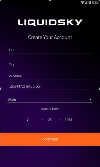LiquidSky app