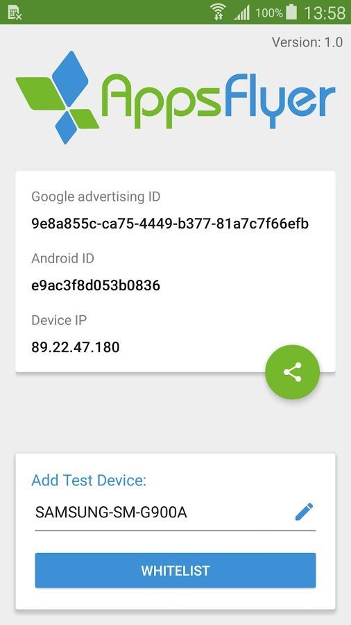 My Device ID by AppsFlyer My Device ID by AppsFlyer