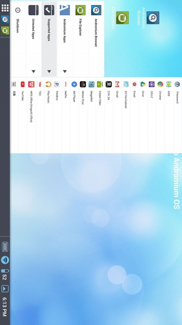 Andromium OS Andromium OS