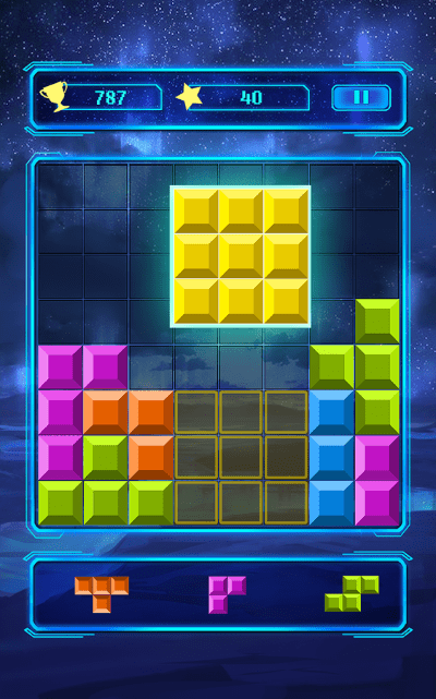 砖块拼图brick block puzzle游戏