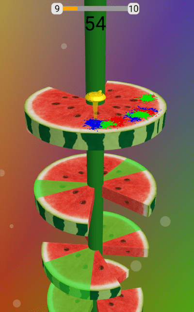 螺旋水果秋天游戏(helix fruits fall)