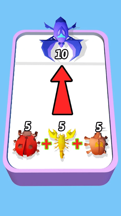 合并大师昆虫融合游戏(merge master insect fusion)