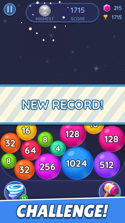 2048合并气泡最新版