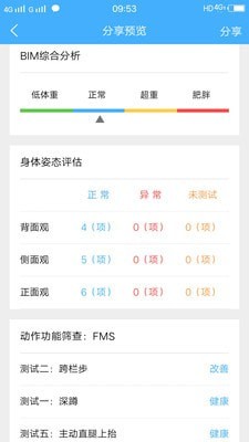 易体能少儿体测