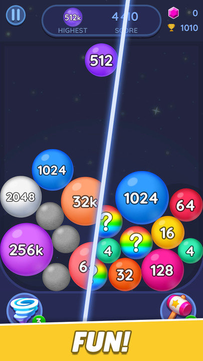2048合并气泡最新版