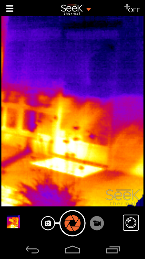 Seek Thermal app
