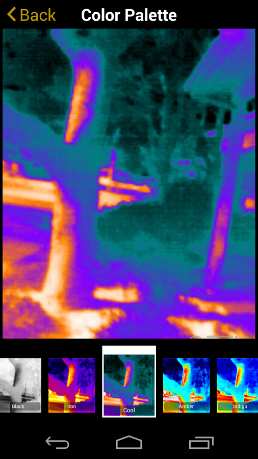 Seek Thermal app