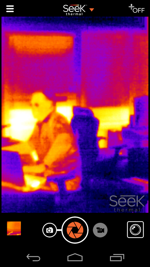 Seek Thermal app