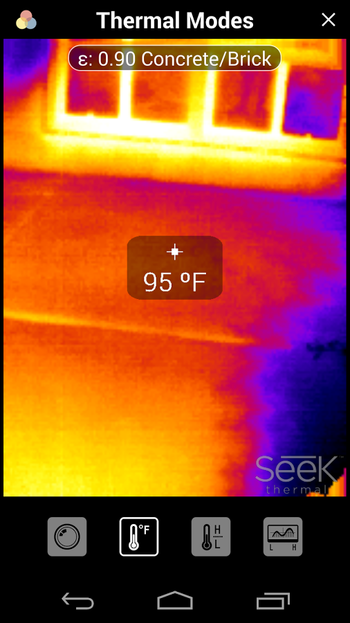 Seek Thermal app