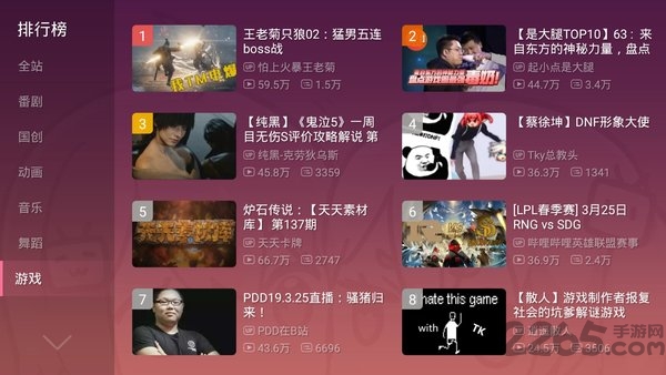 哔哩哔哩tv版老版本