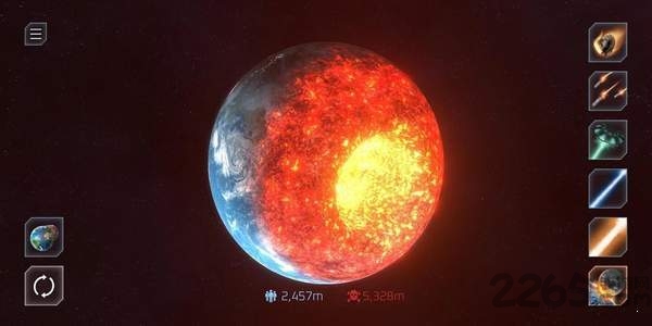 星球爆炸模拟器中文汉化版(solar smash)