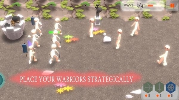 火柴人防御之塔防战场3d手机版