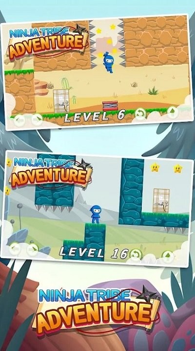 忍者部落冒险游戏(ninja tribe adventure)