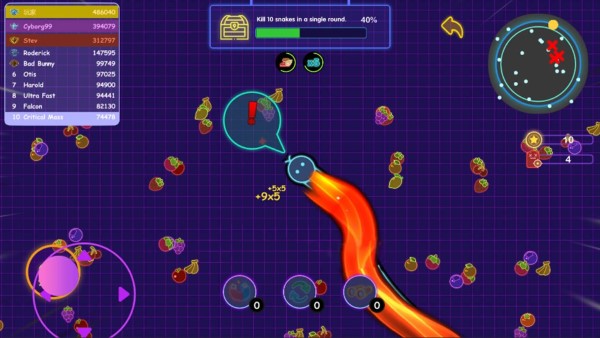 霓虹贪吃蛇neon snake游戏