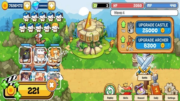 城堡防御战斗冲锋游戏 城堡防御战斗冲锋游戏