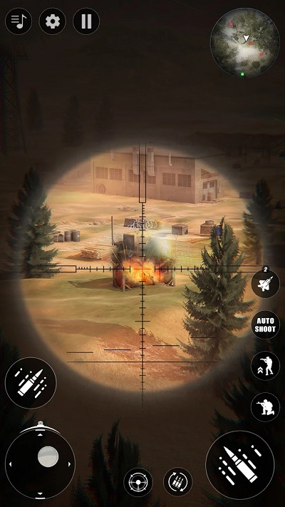狙击手战争攻击游戏(Sniper War Attack)