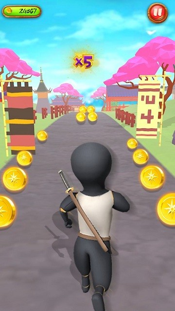 ninja runner 3d游戏下载
