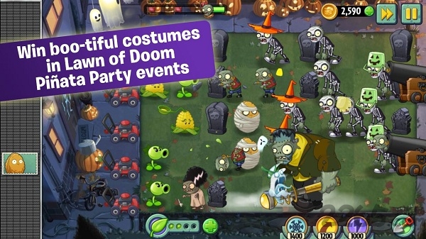 植物大战僵尸2英文版国际服(plantsvszombies2)