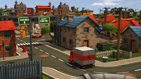 卡通汽车3d游戏 卡通汽车3d游戏