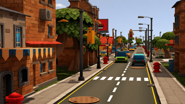 卡通汽车3d游戏 卡通汽车3d游戏