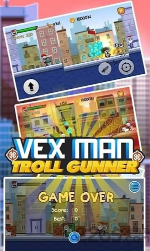 火柴人手枪跑酷手游