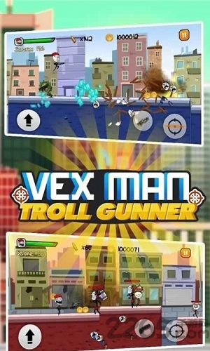 火柴人手枪跑酷手游