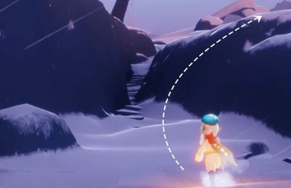 光遇小王子霞谷任务怎么做？小王子霞谷任务雪隐峰位置攻略[多图]图片7